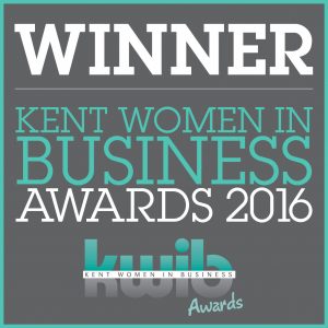 Winner of the Kent Women in Busness Award 2016